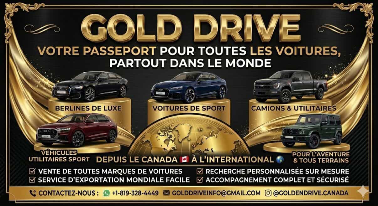Gold Drive - Vehicule premium